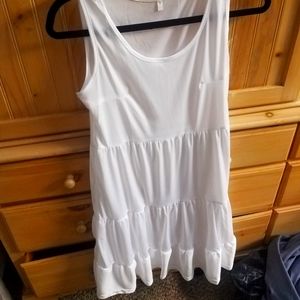 White midi sundress